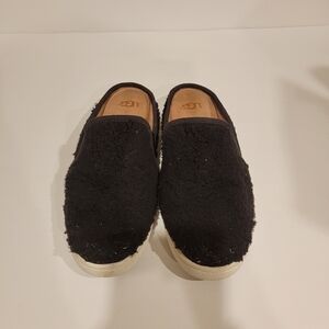UGG Luci furry slip on sneakers